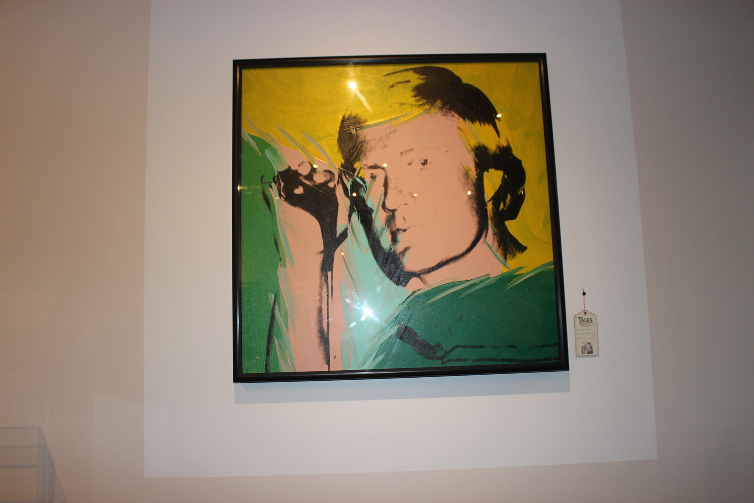 The new exhibit features an original Andy Warhol painting of the Golden Bear, Jack Nicklaus.